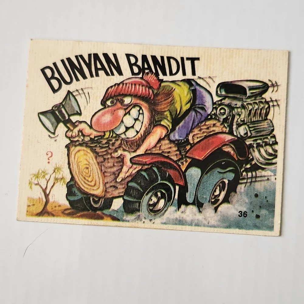 🪓 Vintage 1973 Donruss Odd Rod All Stars - 
